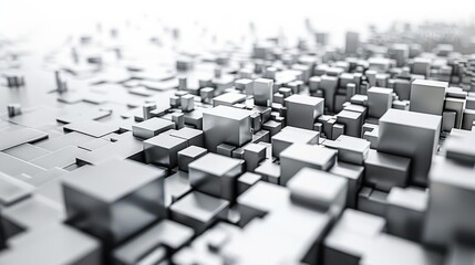 TECHNOLOGY DATA Structure background. 3d rendering 3d illustration . isolated on white background