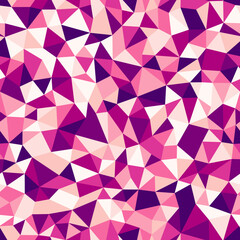 Wall Mural - Triangles pattern. Tiny triangles size. Repeatable pattern. Beautiful vector tiles. Light Pink to Deep Purple Spectrum. Seamless vector illustration.