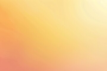 Wall Mural - Smooth gradient from vibrant yellow to warm orange, modern design with subtle fade, perfect for graphic projects. Sunrise or sunset texture in bright colors