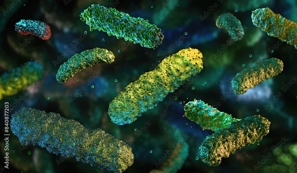 Useful Bacteria Examples Lactobacillus, bifidobacterium, a beneficial bacteria for gut health ...