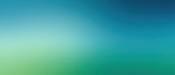 Wall Mural - gradient green blue background illustration