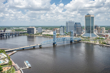 Wall Mural - downtown Jacksonville, FL