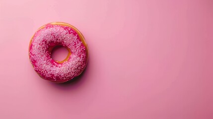 Wall Mural - national donut day with copy space area