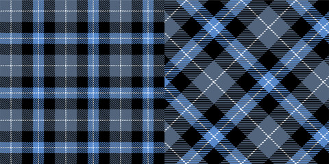 Wall Mural - vector checkered pattern or plaid pattern . tartan, textured seamless twill for flannel shirts, duvet covers, other autumn winter textile mills. vector format