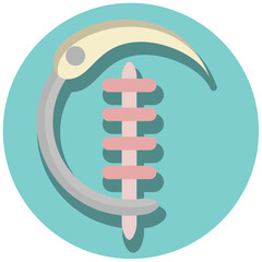 Wall Mural - Suture Kit Icon