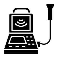 Poster - Ultrasound Machine Icon