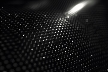 Canvas Print - Illuminated Carbon Fiber Texture Background