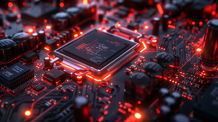 Future computer mainboard digital system net