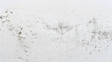 Wall Mural - Minimalist White Background with Dust Spots