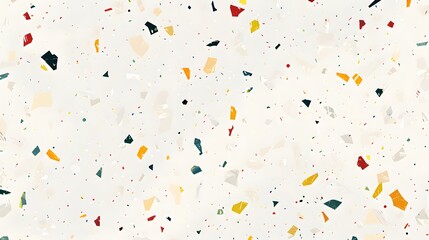 Canvas Print - Abstract Terrazzo Pattern Seamless Background