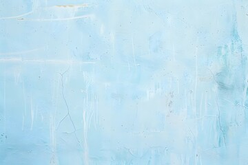 Poster - Light Blue Cracked Wall Texture Background