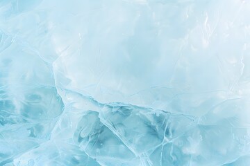 Canvas Print - Abstract Light Blue Ice Texture Background