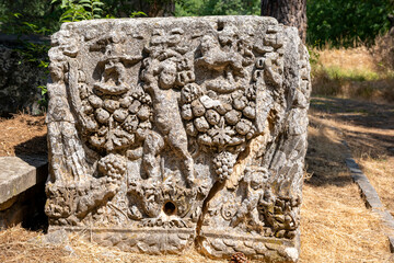 Wall Mural - The Aphrodite of Aphrodisias ( Afrodisias Stadium ) combined aspects of a local Anatolian, archaic fertility goddess with those of the Hellenic Aphrodite, goddess of love and beauty. Karacasu Aydin 