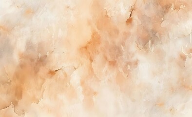 Canvas Print - Beige Watercolor Background Texture