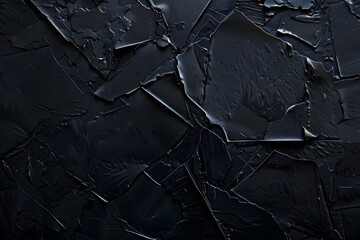 Sticker - Abstract Black Texture Background