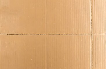 Sticker - Light Brown Cardboard Texture Background