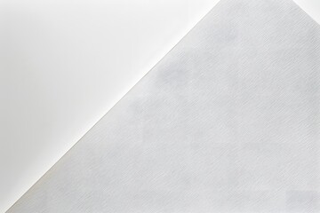 Wall Mural - White Paper Diagonal Texture Background