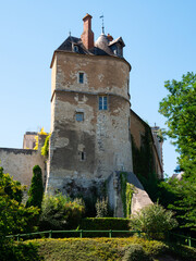 Wall Mural - View of the medieval chateau Royal de Montargis. France