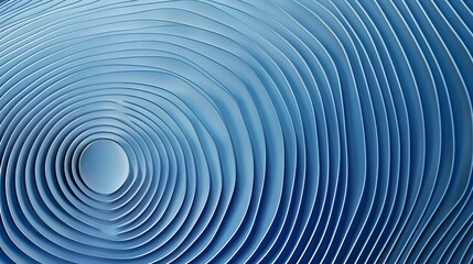 Canvas Print - Illustrate a blue background with abstract circular patterns, adding a sense of rhythm and movement to your design.