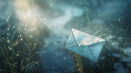 Fototapete - EMail Marketing Concept : Generative AI