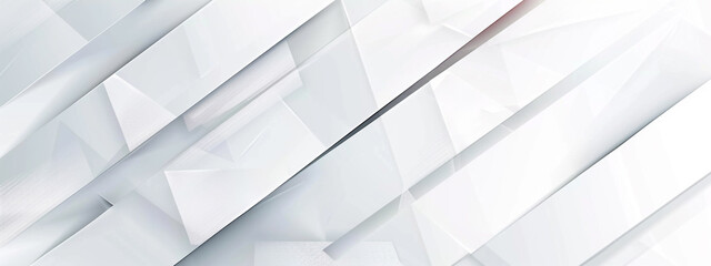 abstract white soft gold square banner background.