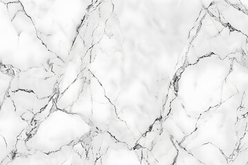 Sticker - White Marble Texture Seamless Pattern Background