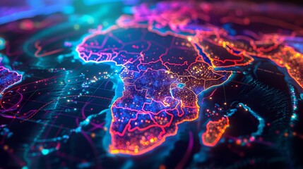 digital africa map