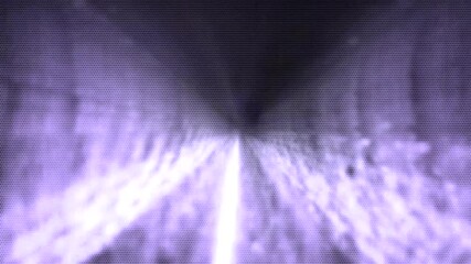 Wall Mural - motion background showing first person point of view flying through futuristic abstract digital tunn