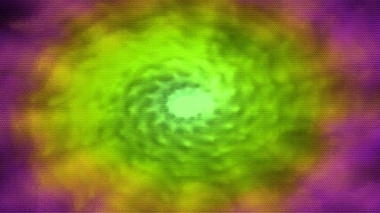 Wall Mural - motion background showing first person point of view flying through futuristic abstract digital tunn