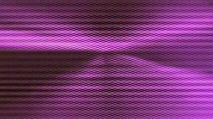 Wall Mural - motion background showing first person point of view flying through futuristic abstract digital tunn