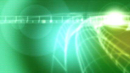 Wall Mural - motion background showing first person point of view flying through futuristic abstract digital tunn