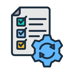 Sticker - Assessment Process Icon