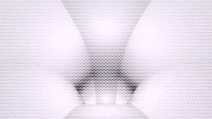 Wall Mural - motion background showing first person point of view flying through futuristic abstract digital tunn