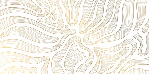 Wall Mural - vector gold wavу background, abstract line texture, modern premium graphic, glitter shape, copper po