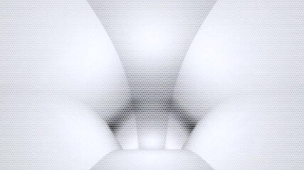 Wall Mural - motion background showing first person point of view flying through futuristic abstract digital tunn