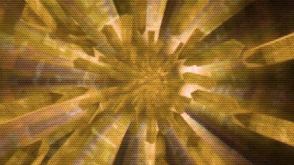 Wall Mural - motion background showing first person point of view flying through futuristic abstract digital tunn