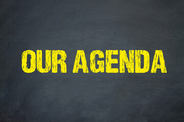 Wall Mural - Our Agenda	