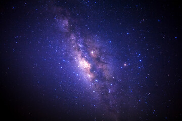 Wall Mural - milky way galaxy with stars and space dust in the universe