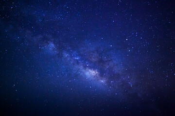 Wall Mural - the center of milky way galaxy with stars and space dust in the universe