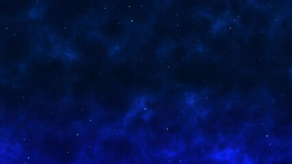Wall Mural - Blue sky Particles Background. seamless looping. 4k video