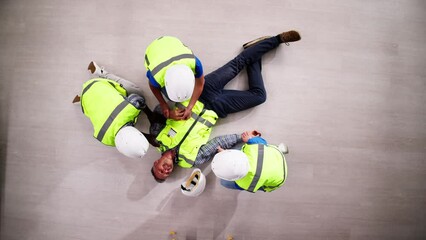 Wall Mural - Factory Safety And Health Accident