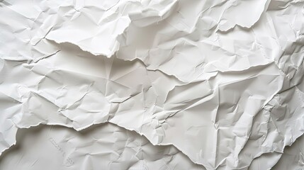 Poster - Blank white paper texture. Generative AI