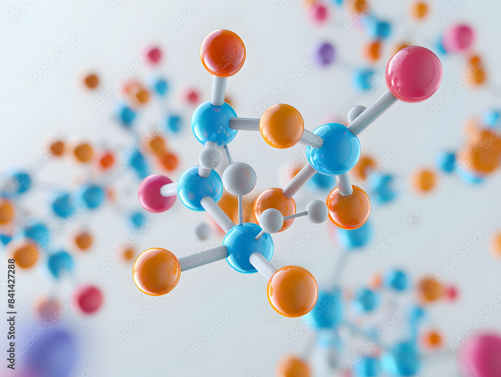 Diagram showing the molecular structure of insulin, labeled with ...