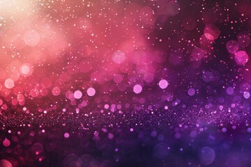 Wall Mural - Purple and pink sequins sparkle on a brilliant, shiny background. Abstract blurred holiday background.