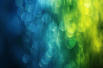 Poster - Vector gradient transitioning smoothly from blue to green, creating a calm and balanced background for banners and layouts,