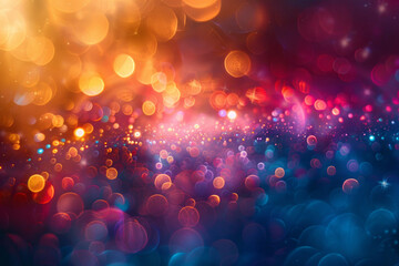 Wall Mural - Radiant burst of light creating a vibrant abstract illumination,