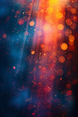 Poster - Vibrant abstract illumination with a burst of radiant light,