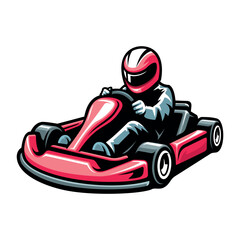 Wall Mural - gokart, sport automotive illustration vector