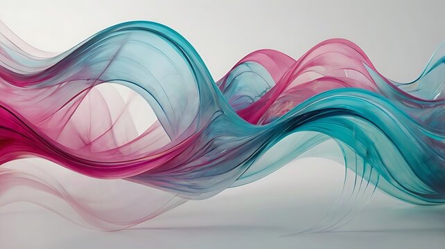 abstract colorful background design waves in random unique placement