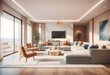© Eyeam - Photo modern style conceptual interior room 3d illustration